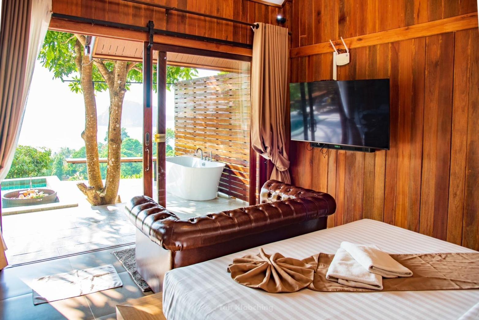 เขาทองพูลวิลล่ากระบี่ Khaotong Pool Villa Krabi Ban Nai Sa Exterior photo