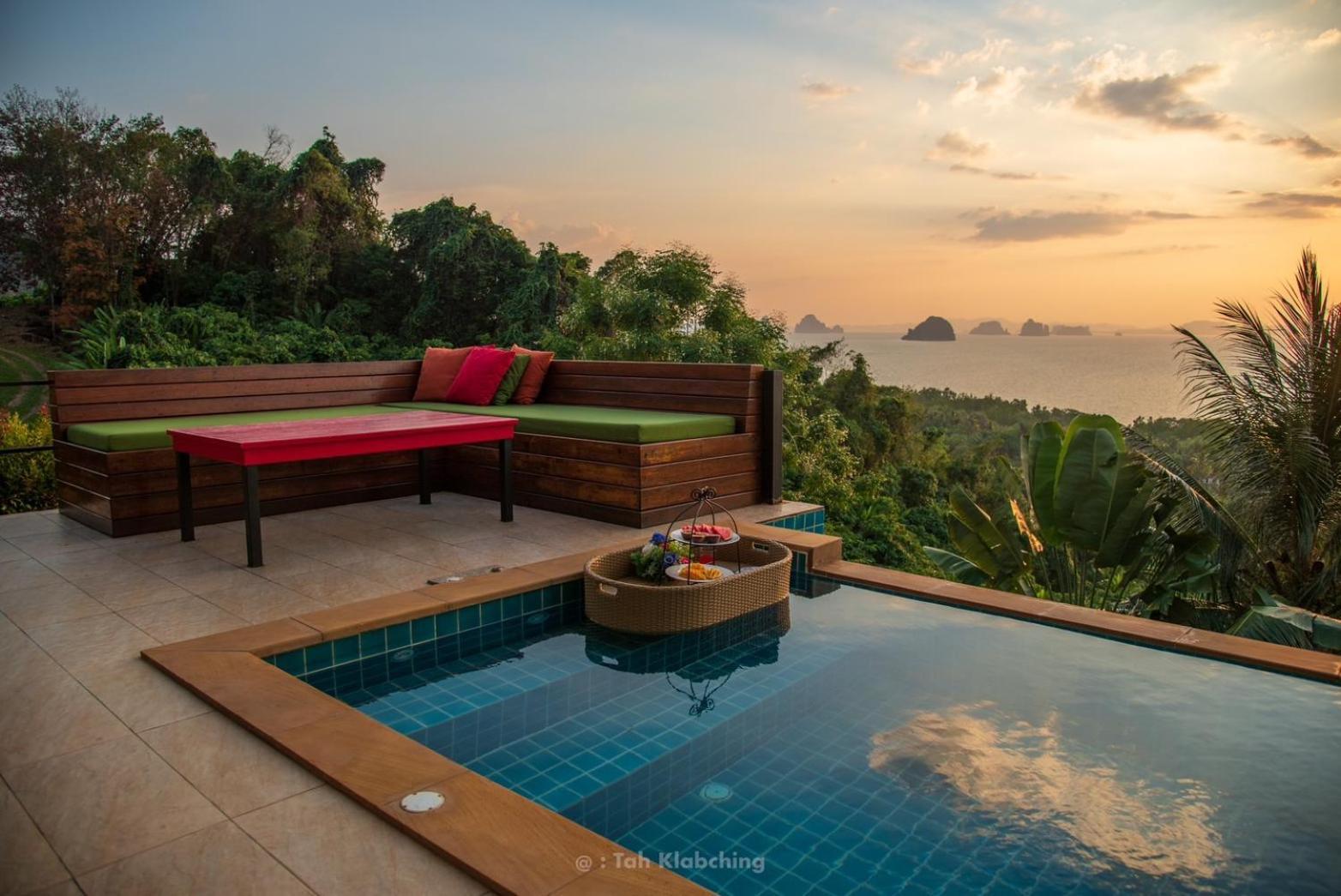เขาทองพูลวิลล่ากระบี่ Khaotong Pool Villa Krabi Ban Nai Sa Exterior photo