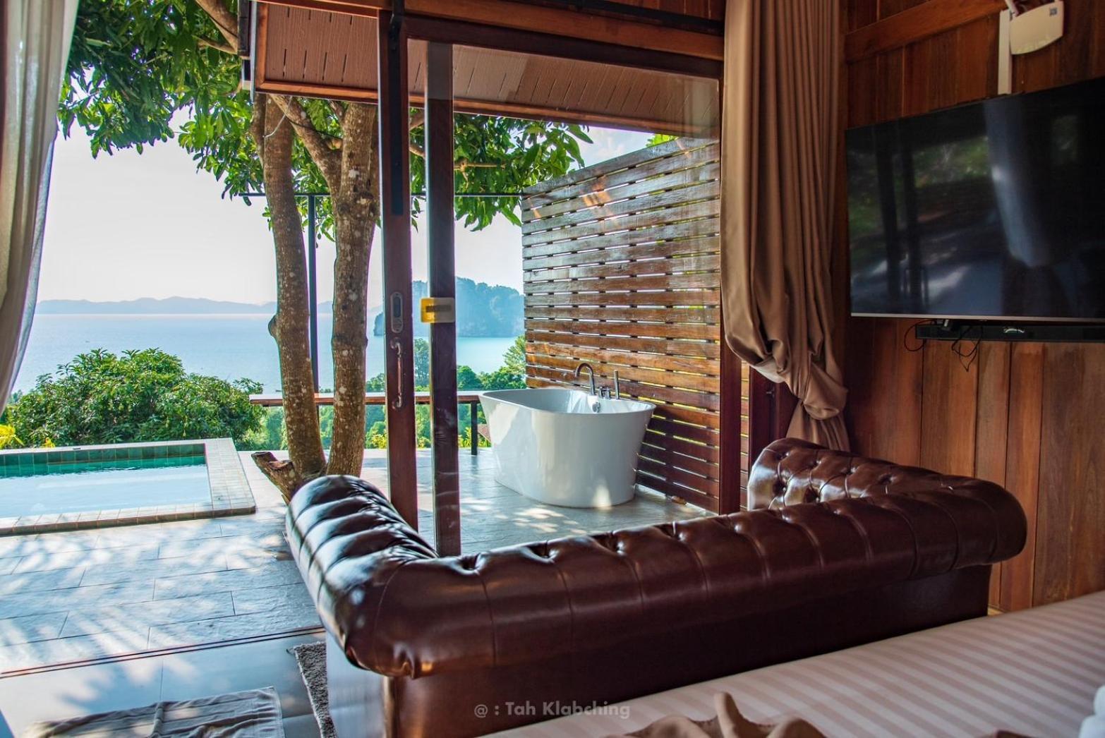 เขาทองพูลวิลล่ากระบี่ Khaotong Pool Villa Krabi Ban Nai Sa Exterior photo