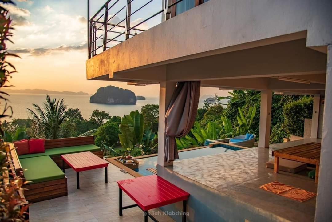 เขาทองพูลวิลล่ากระบี่ Khaotong Pool Villa Krabi Ban Nai Sa Exterior photo